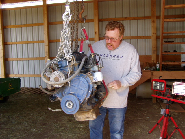 Changing the clutch and pressure plate